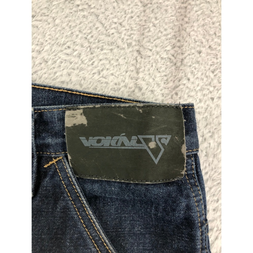 Y2K Vokal Jeans Men 34x32 (Tag 36) Blue Baggy Loose Fit Denim - Picture 4 of 10